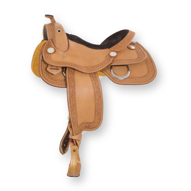Flex Fit Vario 2213 — Show & Pleasure-Westernsattel von Deuber & Partner bei SaddleWorld