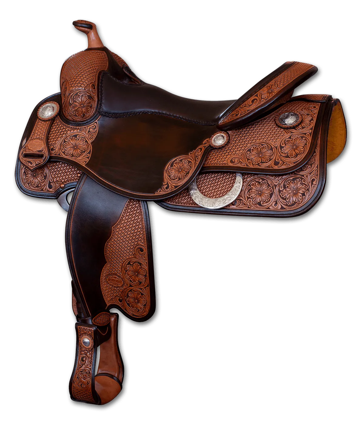 x-Tra Wide Reiner — Reining-Westernsattel von Superior Saddlery bei SaddleWorld