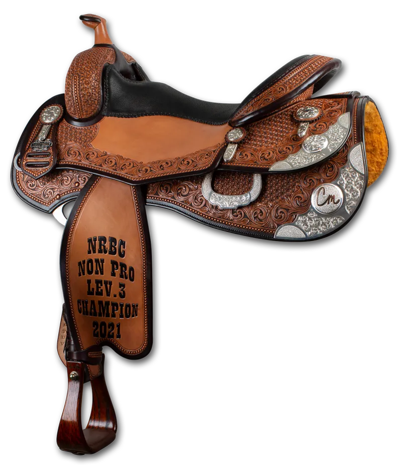 Carlee McCutcheon Reiner — Reining-Westernsattel von Superior Saddlery bei SaddleWorld