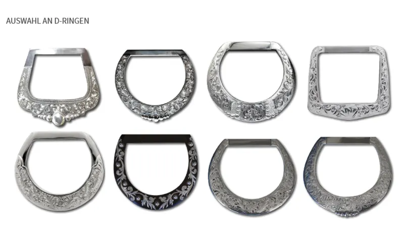 D-Ringe für AM SaddleWorld Pro Sättel