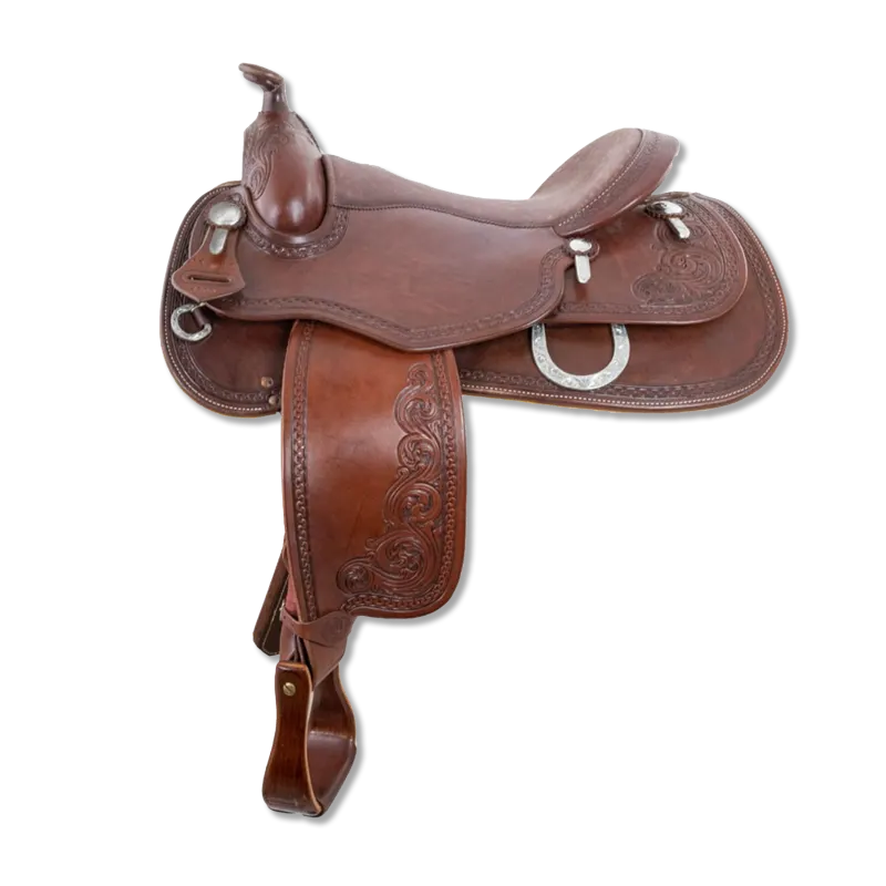 DP Performance Reiner — Reining-Westernsattel von Deuber & Partner bei SaddleWorld
