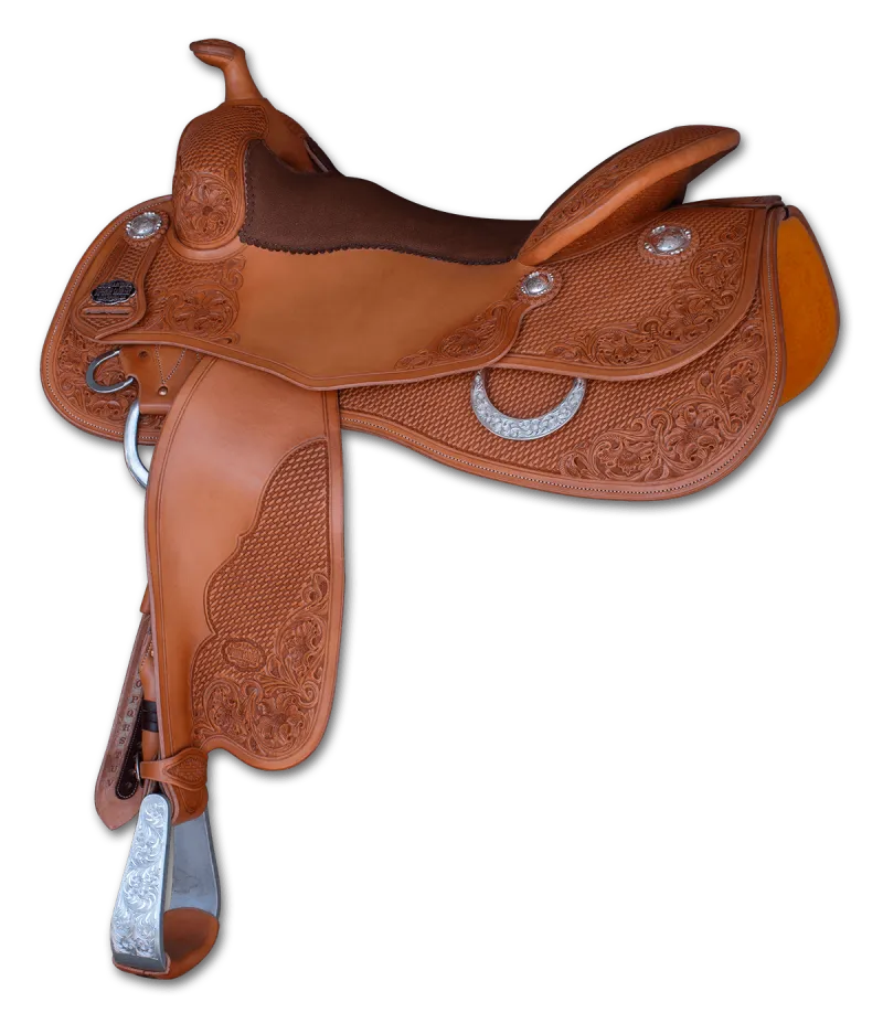 Jason Vanlandingham Reiner — Reining-Westernsattel von Superior Saddlery bei SaddleWorld