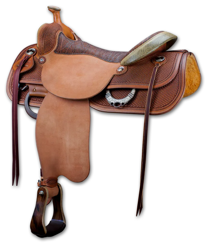MR Ranch-/Cowhorse — Ranch Riding-Westernsattel von Superior Saddlery bei SaddleWorld