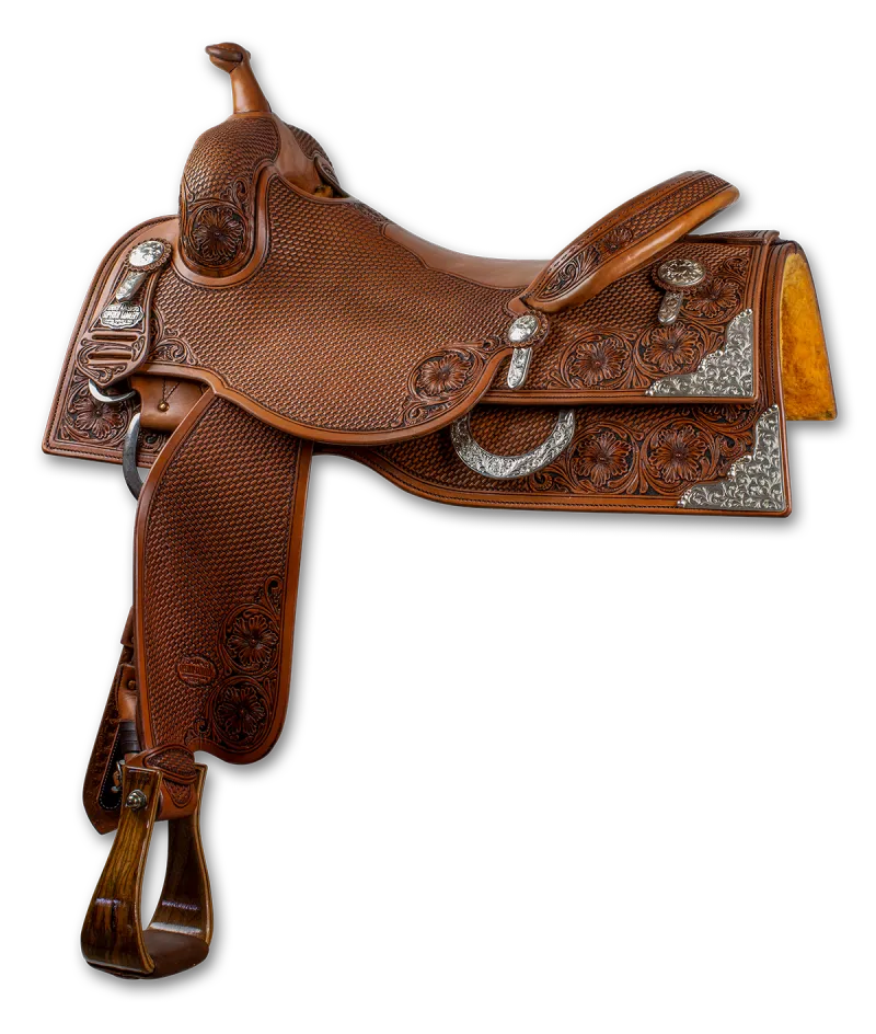Nathan Piper — Reining-Westernsattel von Superior Saddlery bei SaddleWorld