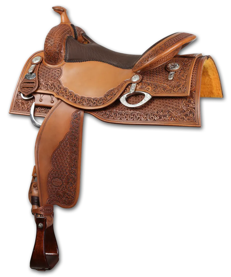 R22 Square Skirt Reiner — Reining-Westernsattel von Superior Saddlery bei SaddleWorld
