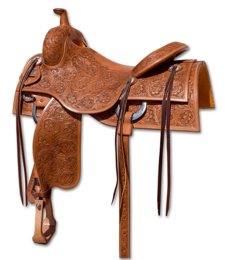 Billy Williams Reiner — Reining-Westernsattel von Superior Saddlery bei SaddleWorld