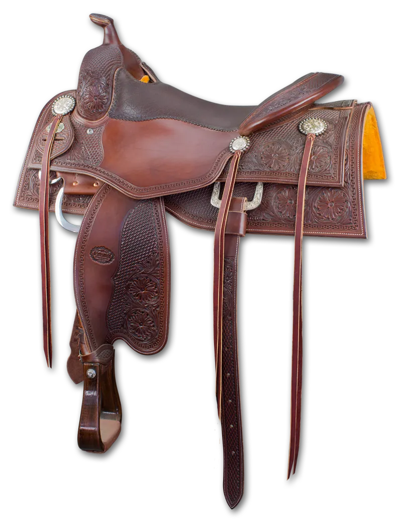 Cowhorse-/ Ranch Riding — Ranch Riding-Westernsattel von Superior Saddlery bei SaddleWorld
