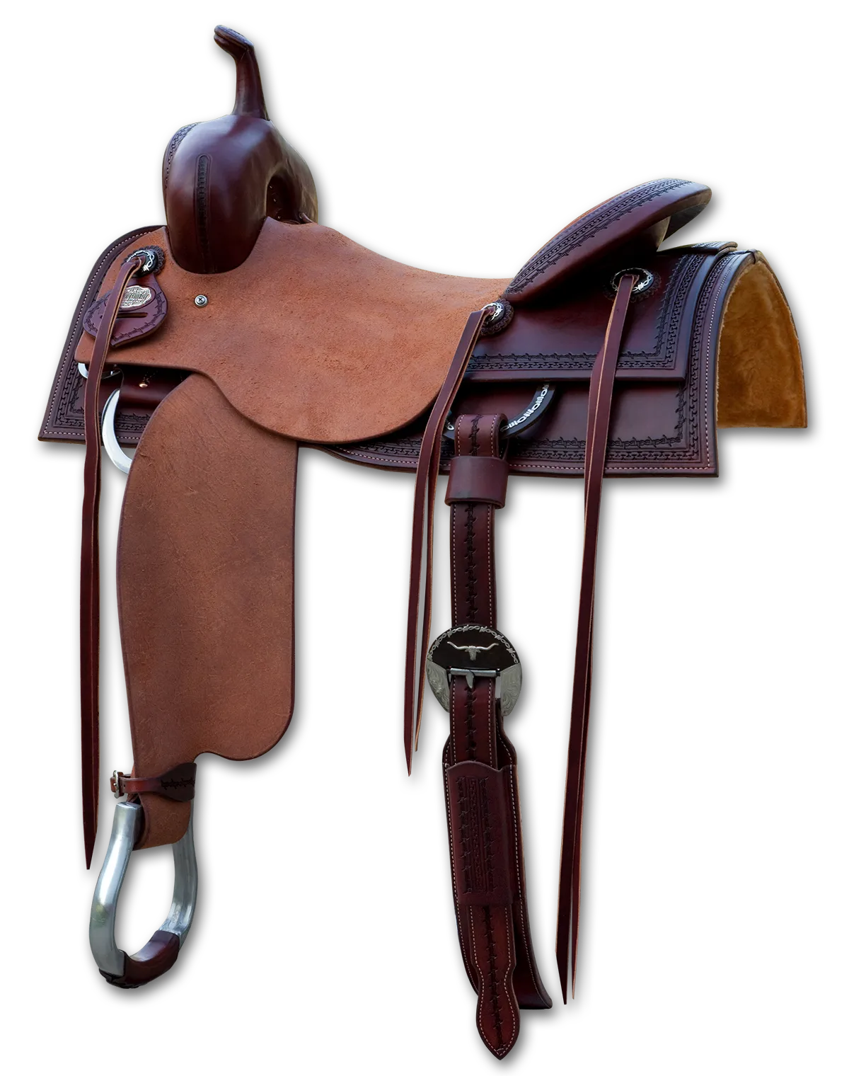BW Cutter B — Cutting-Westernsattel von Superior Saddlery bei SaddleWorld