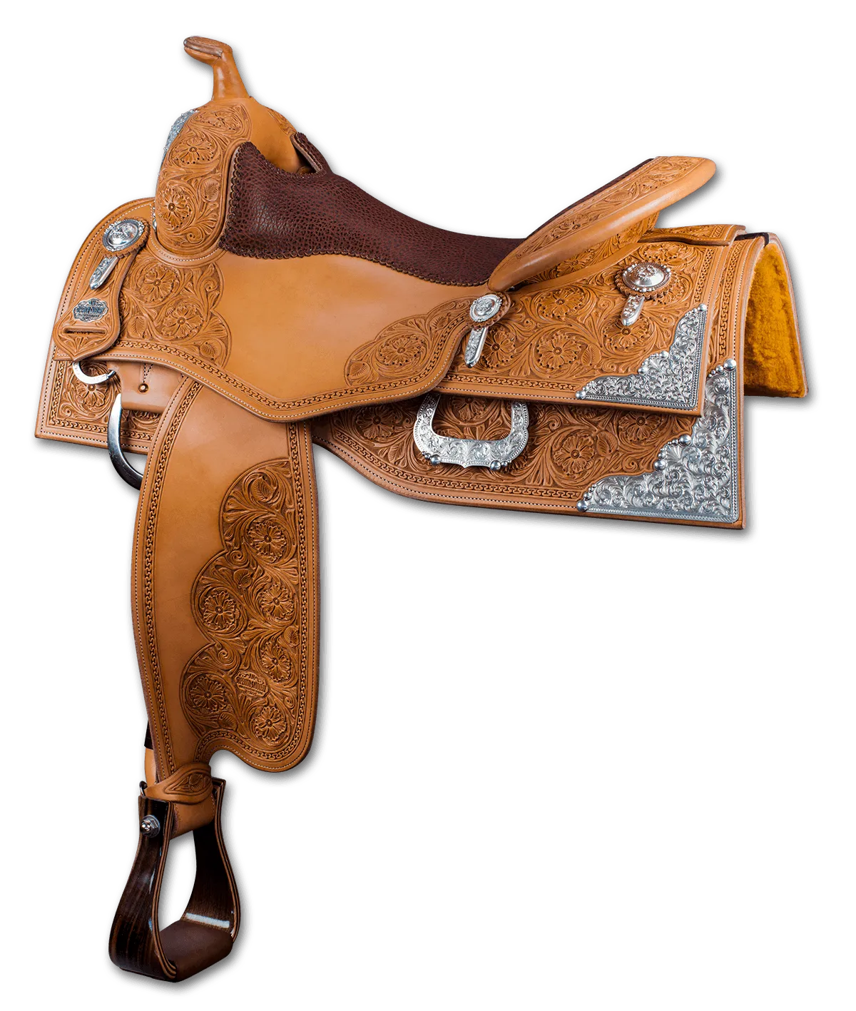 M1-Reining Saddle — Reining-Westernsattel von Superior Saddlery bei SaddleWorld
