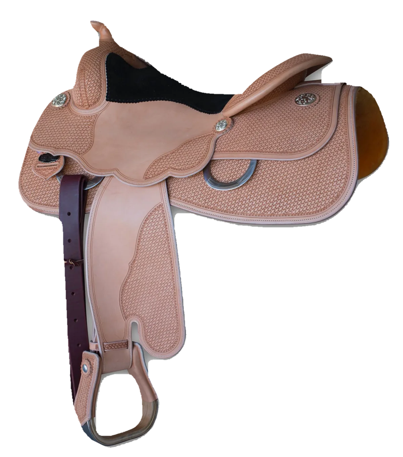AM Saddleworld Pro - Horsemanship Saddle — Show & Pleasure-Westernsattel von AM Superior Saddlery bei SaddleWorld