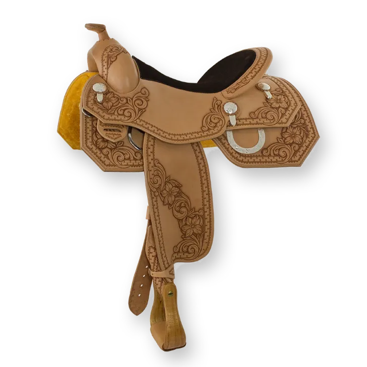 DP Opus — Show & Pleasure-Westernsattel von Deuber & Partner bei SaddleWorld