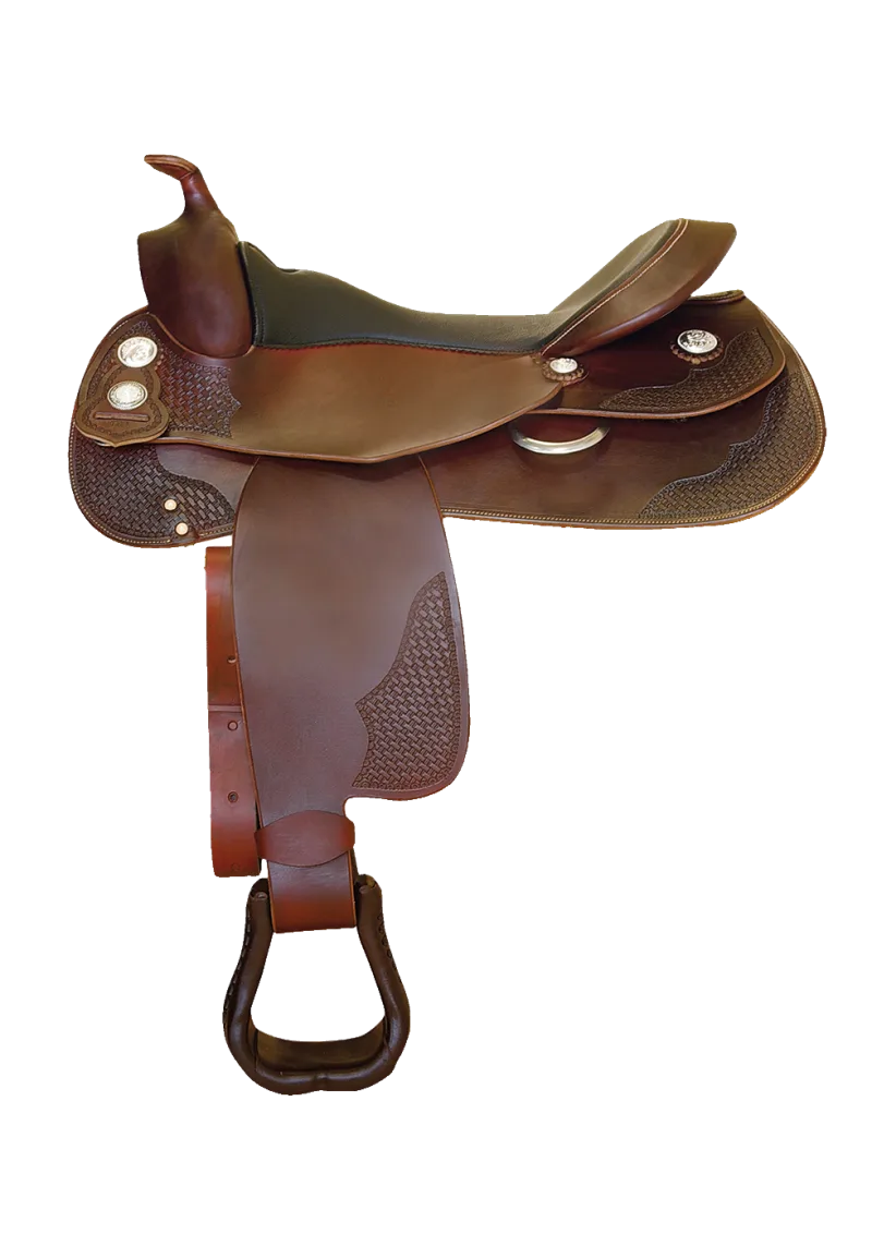 Modell 179 Continental Rookie Reiner — Reining-Westernsattel von Continental bei SaddleWorld