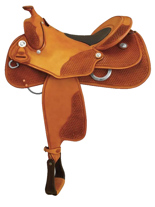 NRHA Pro Reiner mit Inlay Seat — Reining-Westernsattel von Pullman bei SaddleWorld