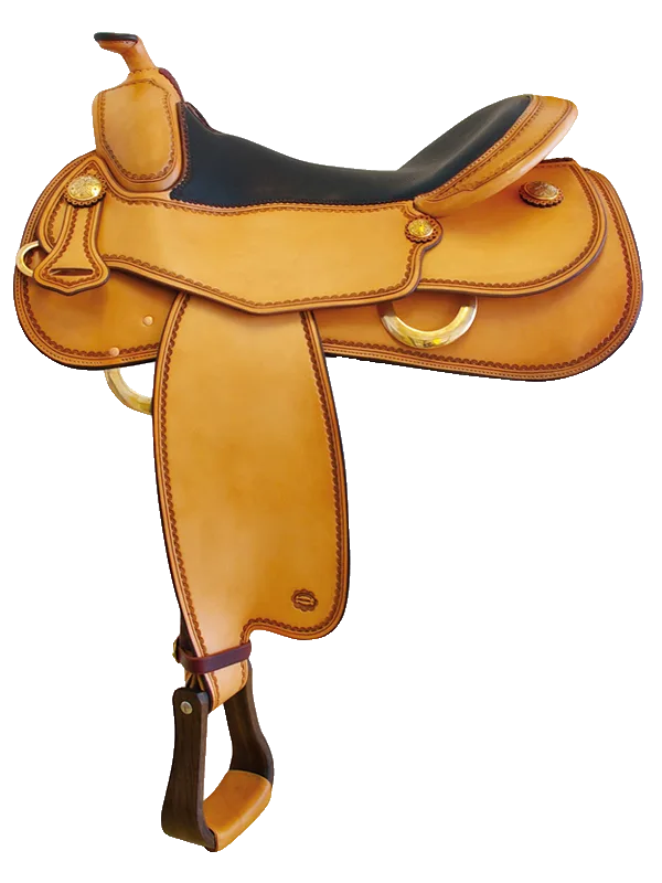 Bronze Reiner — Reining-Westernsattel von Pullman bei SaddleWorld